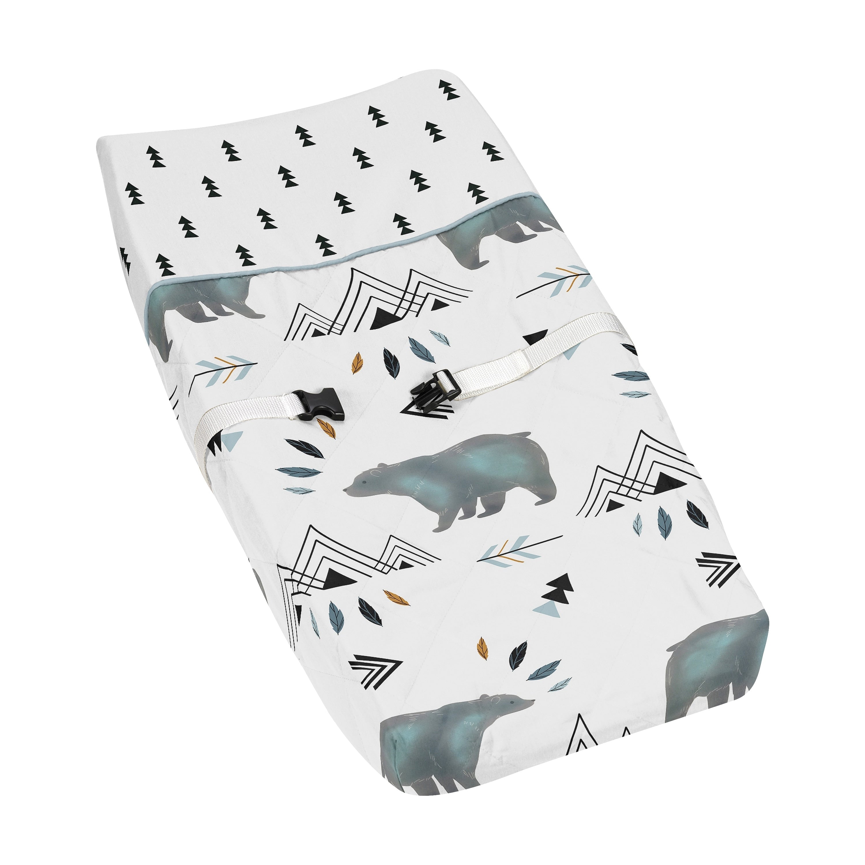 Sweet Jojo Designs Changing Pad Cover For The Bear Mountain Collection