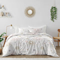 Sweet Jojo Designs Pink Gold And Grey Star And Moon Celestial Collection Girl 3 Piece Full Queen Size Comforter Set