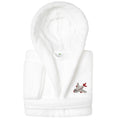 Sweet Kids 100 Polyester Super Plush Double Brushed Hooded Bathrobe Jet Plane