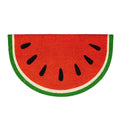 Sweet Summer Piggy Watermelon Shaped Coir Door Mat 30 X 18 30 X 18