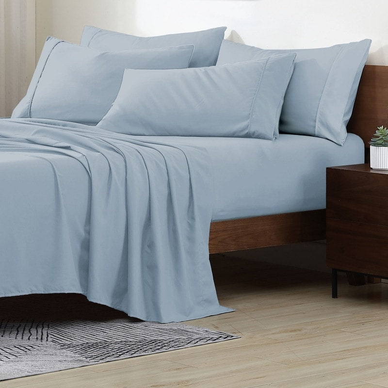 Brushed Microfiber1800 Series Ultra Soft Deep Pocket 6Pc Sheet Set