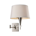 Swingarms 16 High 1 Light Sconce Polished Chrome 16 Inch Tall