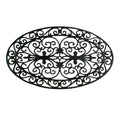 Swirls Oval Door Mat 30 X 18 30 X 18