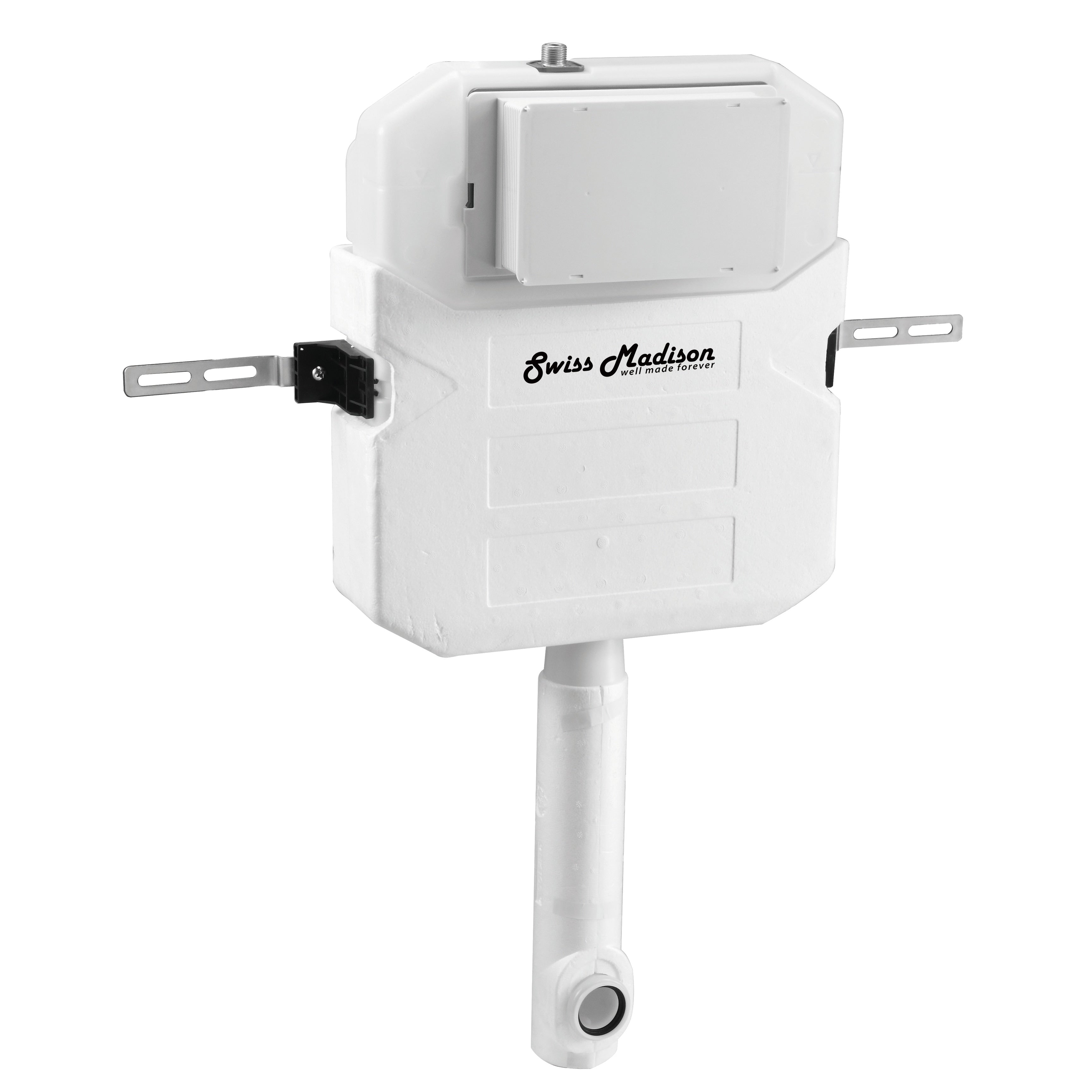 Swiss Madison 2 X 6 Concealed In Wall Toilet Tank Carrier System For Back To Wall Toilet