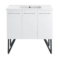 Swiss Madison Annecy 36 Single Two Doors One Drawer Bathroom Vanity