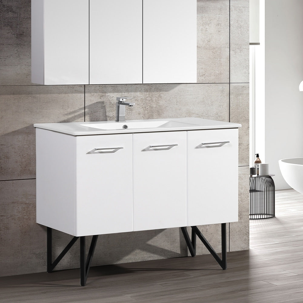 Swiss Madison Annecy 60 Double Two Doors One Drawer Bathroom Vanity