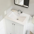 Swiss Madison Ceramic Vanity Top 24 With Single Faucet Hole