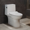 Swiss Madison Sm 1T125 Daxton One Piece Elongated Left Side Flush Toilet 1.28 Gpf