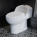 Swiss Madison Sm 1T803 Chateau One Piece Elongated Dual 0.8 1.28 Gpf Toilet White