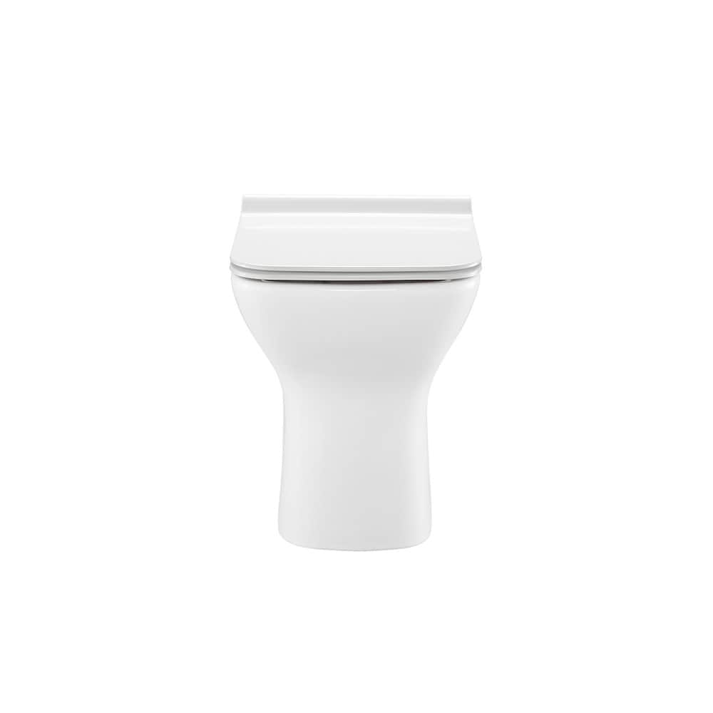 Swiss Madison Sm Wt530 Swiss Madison Sm Wt530 Carre Floor Mounted Elongated Toilet Bowl With Toilet Sea Glossy White