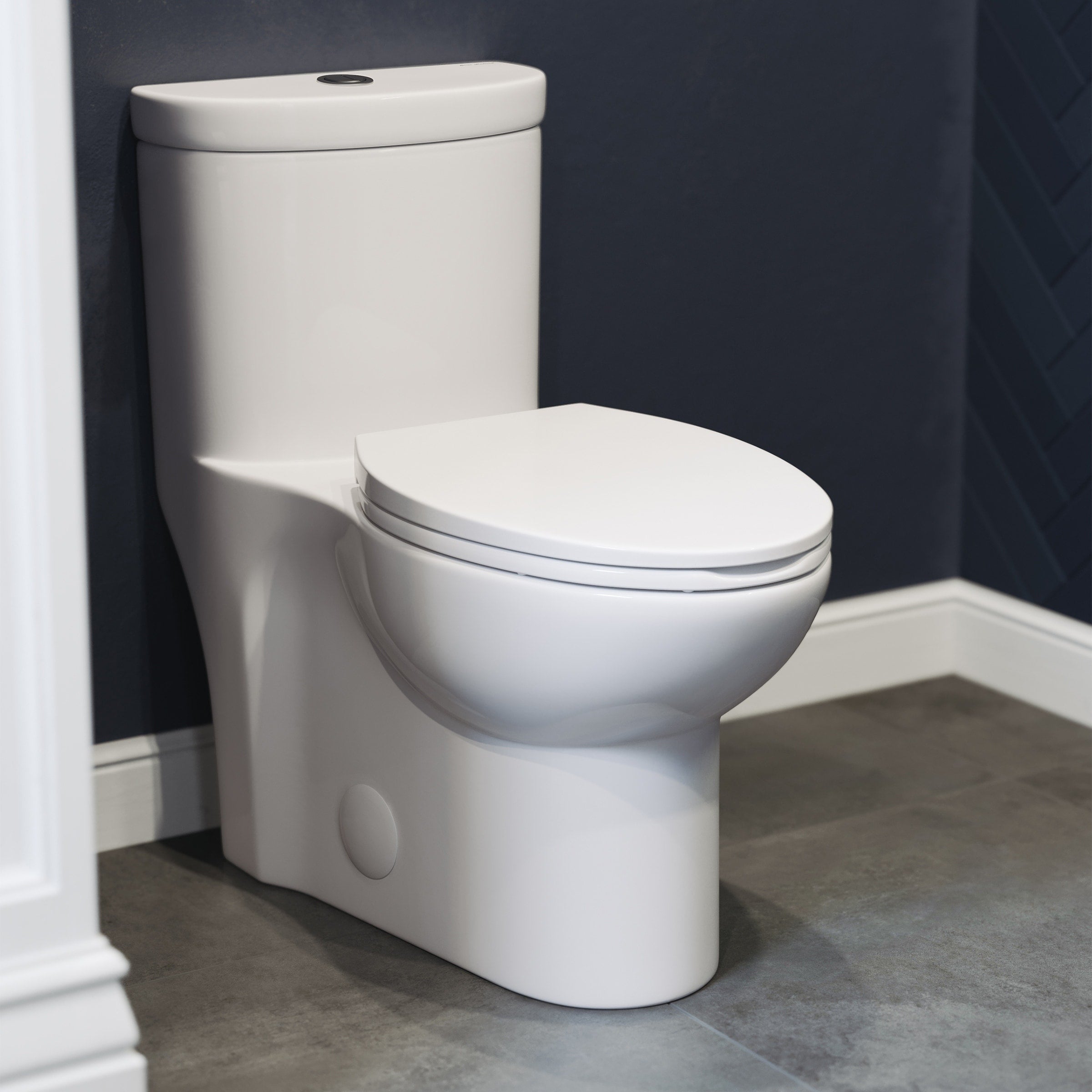 Swiss Madison Sublime 1 Piece Elongated Dual Flush Toilet 0.8 1.28 Gpf