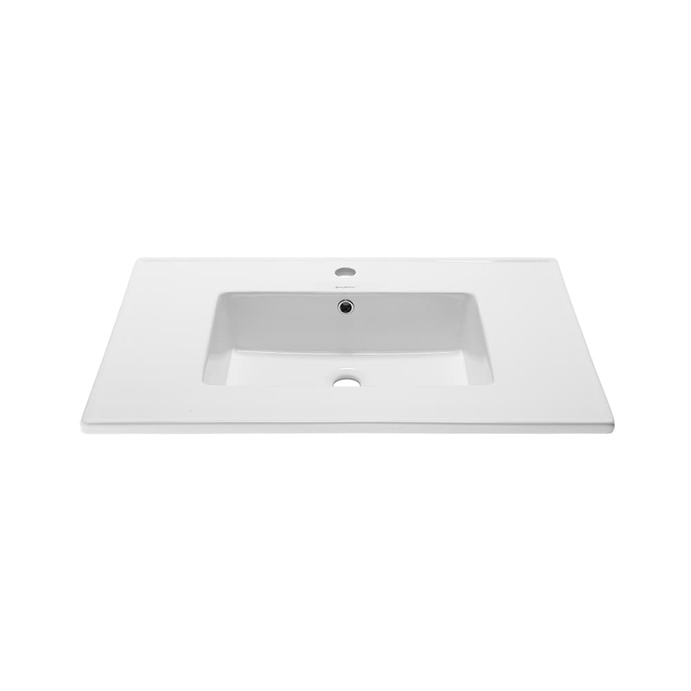 Voltaire 31 Vanity Top Sink With Single Faucet Hole