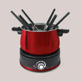 Swissmar Arolla Red Stainless Steel Electric 3 In 1 Fondue Set