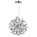 Silver Orchid Francen Chrome 18 Light Chandelier