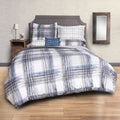 Sydney Plaid 8 Piece Bed In A Bag With Sheet Set