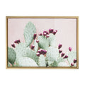 Sylvie Cactus 25 Gold Framed Canvas Wall Art By Amy Peterson 18X24