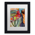 Sylvie Demers Vivaces White Matte Black Framed Wall Art