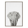 Sylvie Elephant Framed Canvas Wall Art By Simon Te Tai Gray 23X33