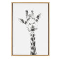The Curated Nomad Giraffe Framed Canvas Wall Art By Simon Te Tai