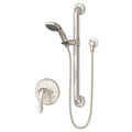 Symmons 9603 X Plr 1.5 Origins Shower Trim Package With Single Function Shower Head And Rough In Valve With Single Lever Handle