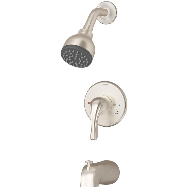Symmons 9602 Plr 1.5 Origins Pressure Balanced Tub And Shower System With 1.5 Gp Polished Chrome