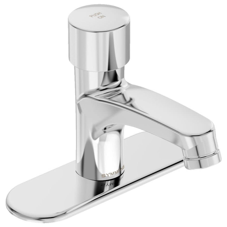 Symmons Sls 7000 Dp4 Scot 0.5 Gpm Single Hole Bathroom Faucet Polished Chrome