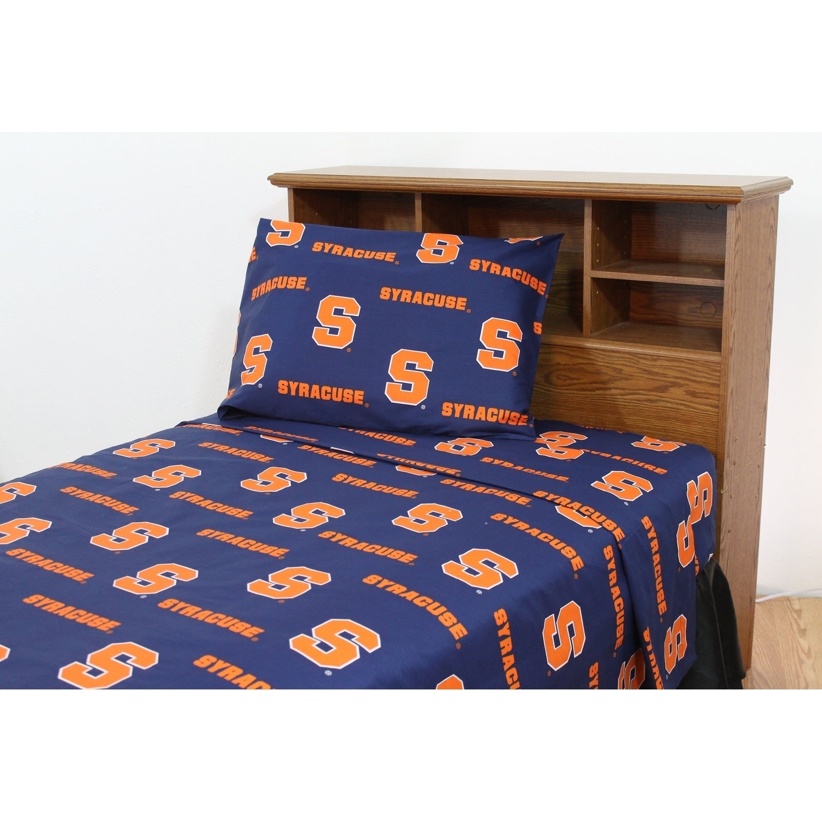 Syracuse Orange 100 Cotton Sheet Set