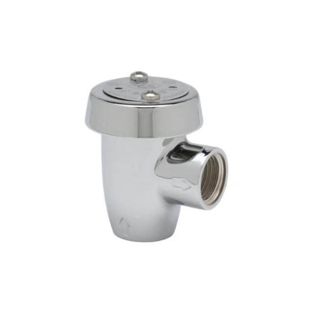 T And S Brass B 0969 Atmospheric Vacuum Breaker With 1 2In Npt Inlet Outlet Polished Chrome