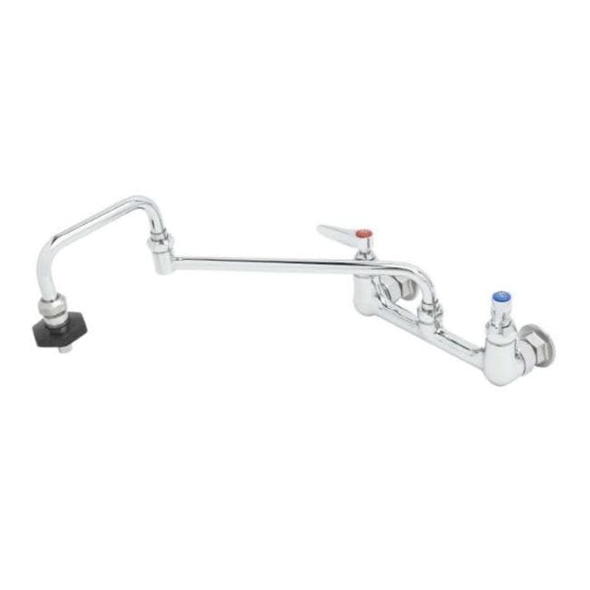 T And S Brass B 0597 Lf20 2.20 Gpm Wall Mounted Widespread Pot Filler