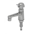 T And S Brass B 0712 Self Closing Metering Sill Faucet With Push Button 1 2 Npsm Male Shank And 1 4 Npt Tailpiece