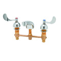 T And S Brass B 2990 Wh4 Vf05 0.5 Gpm 8In Concealed Deck Mounted Lavatory Faucet With Integral Spout Chrome