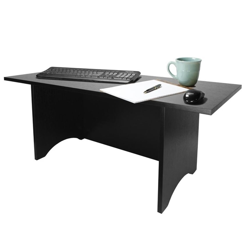 Tall Miracle Desk Portable Black Finish