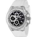 Technomarine Mens Tm 121147 Cruise Quartz Vd57 Metal Dial Watch Black