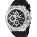 Technomarine Mens Tm 121149 Cruise Quartz Vd57 Metal Dial Watch Black
