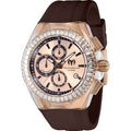 Technomarine Mens Tm 121166 Cruise Quartz Vd57 Metal Dial Watch Rose Gold