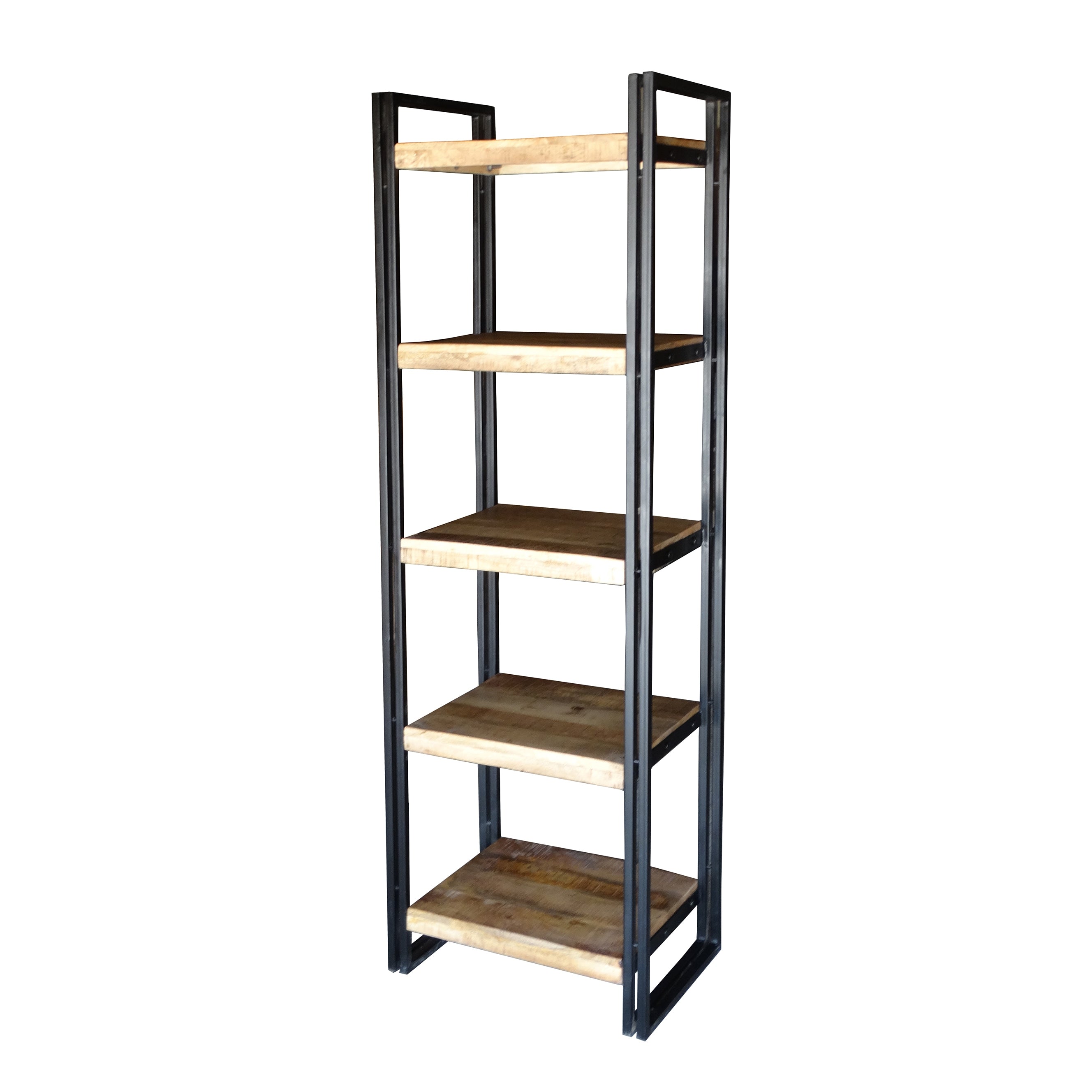 Handmade Timbergirl Reclaimed Wood And Metal Bookcase India
