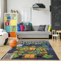 Tmnt Cover Kids Area Rug 46 X 66 By Gertmenian