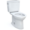 Toto Drake Two Piece Elongated 1.6 Gpf Tornado Flush Toilet With