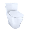 Toto Ms624234Cefg Legato 1.28 Gpf One Piece Elongated Chair Height Toilet With C Cotton White N A