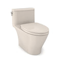 Toto Ms642124Cefg Nexus 1.28 Gpf One Piece Elongated Chair Height Toilet With To
