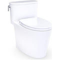 Toto Ms686124Cefg Aurora 1.28 Gpf One Piece Elongated Toilet With Left