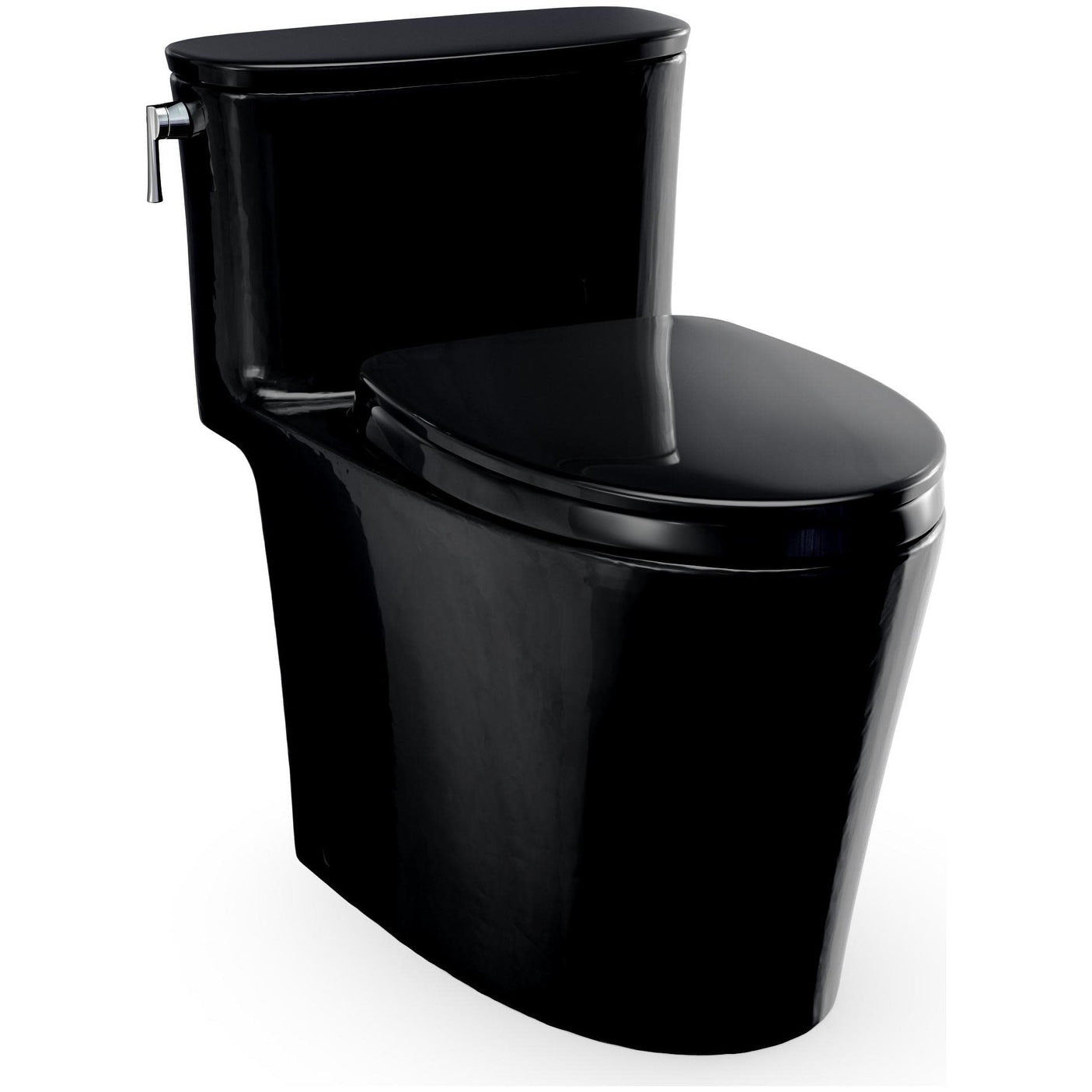 Toto Ms686124Cuf Aurora 1.0 Gpf One Piece Elongated Toilet With Left
