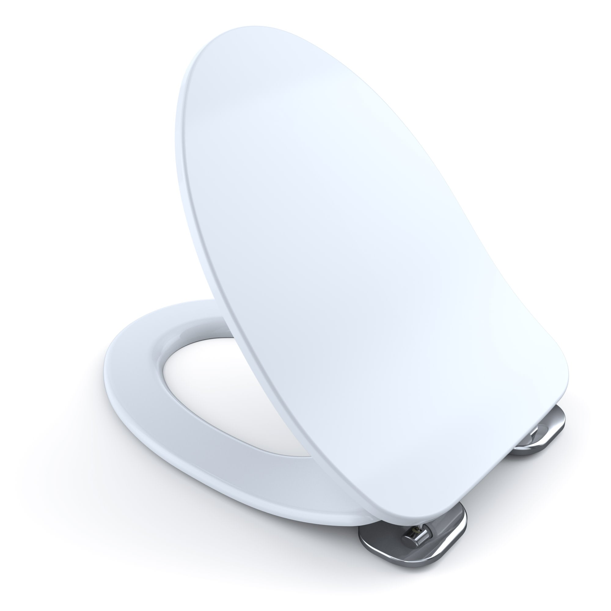 Toto Slim Elongated Closed Front Toilet Seat With Softclose Cotton White
