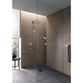 Toto Tbw02015U4 1.75 Gpm Square Multi Function Hand Shower With Active Wave Comfort Wave And Warm Spa Polished Chrome