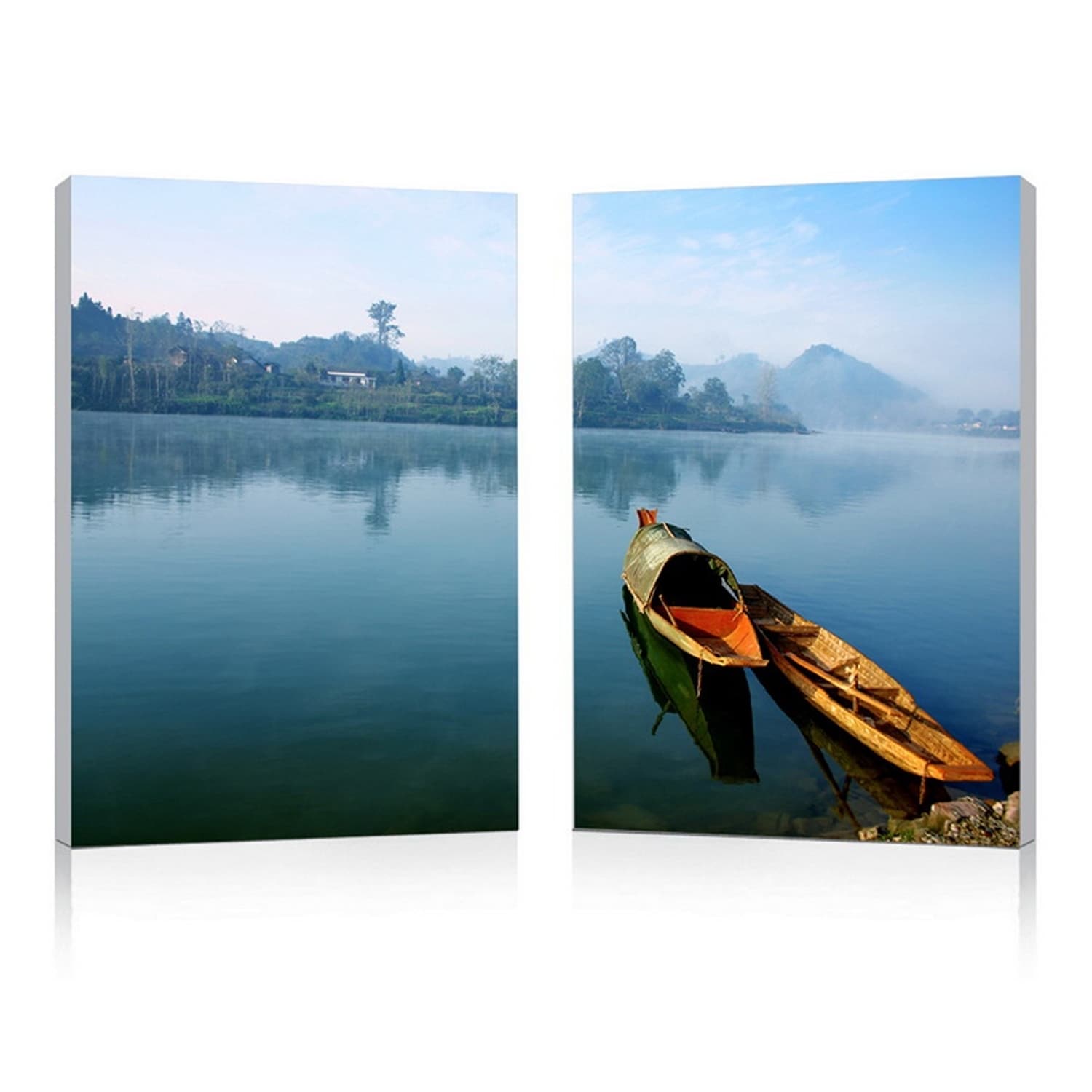 Travel Frameless Canvas Wall Art Multi
