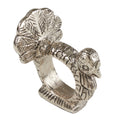 Table Napkin Rings With Turkey Design Set Of 4