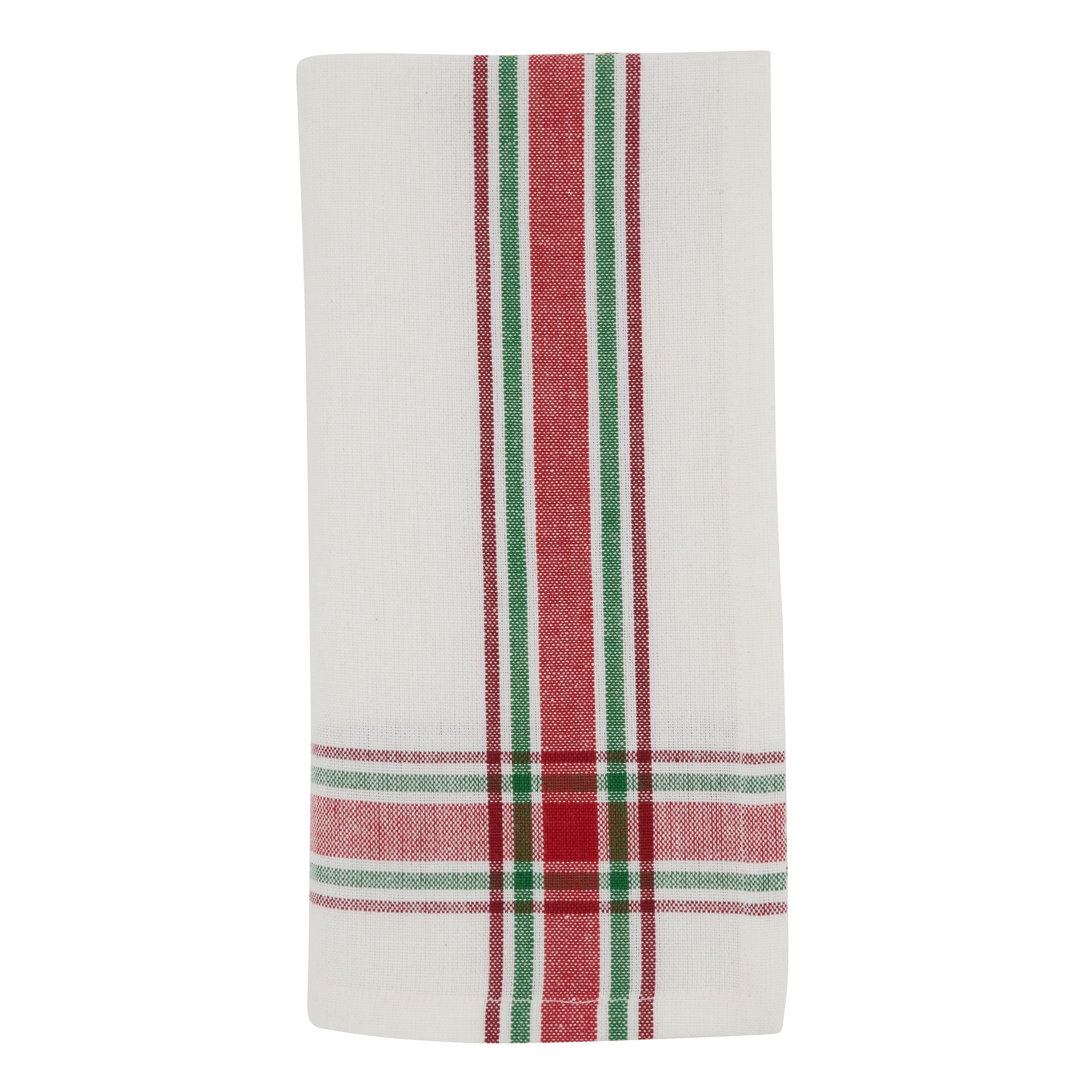 Table Napkins With Plaid Design Set Of 4
