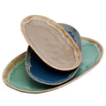 Tabletops Gallery Assorted Tuscon Serving Platters Set Of 3