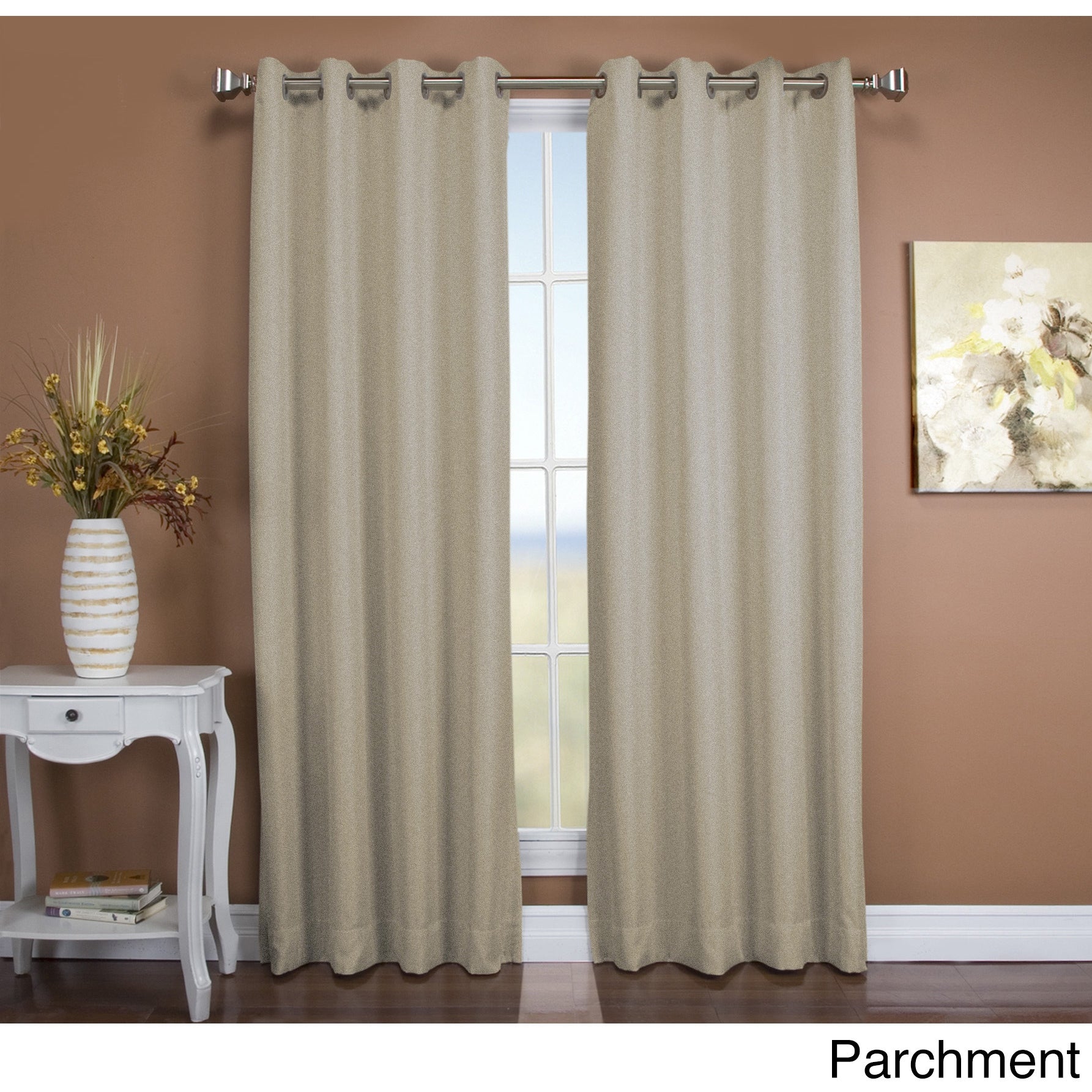 Tacoma Double Blackout Grommet Curtain Panel