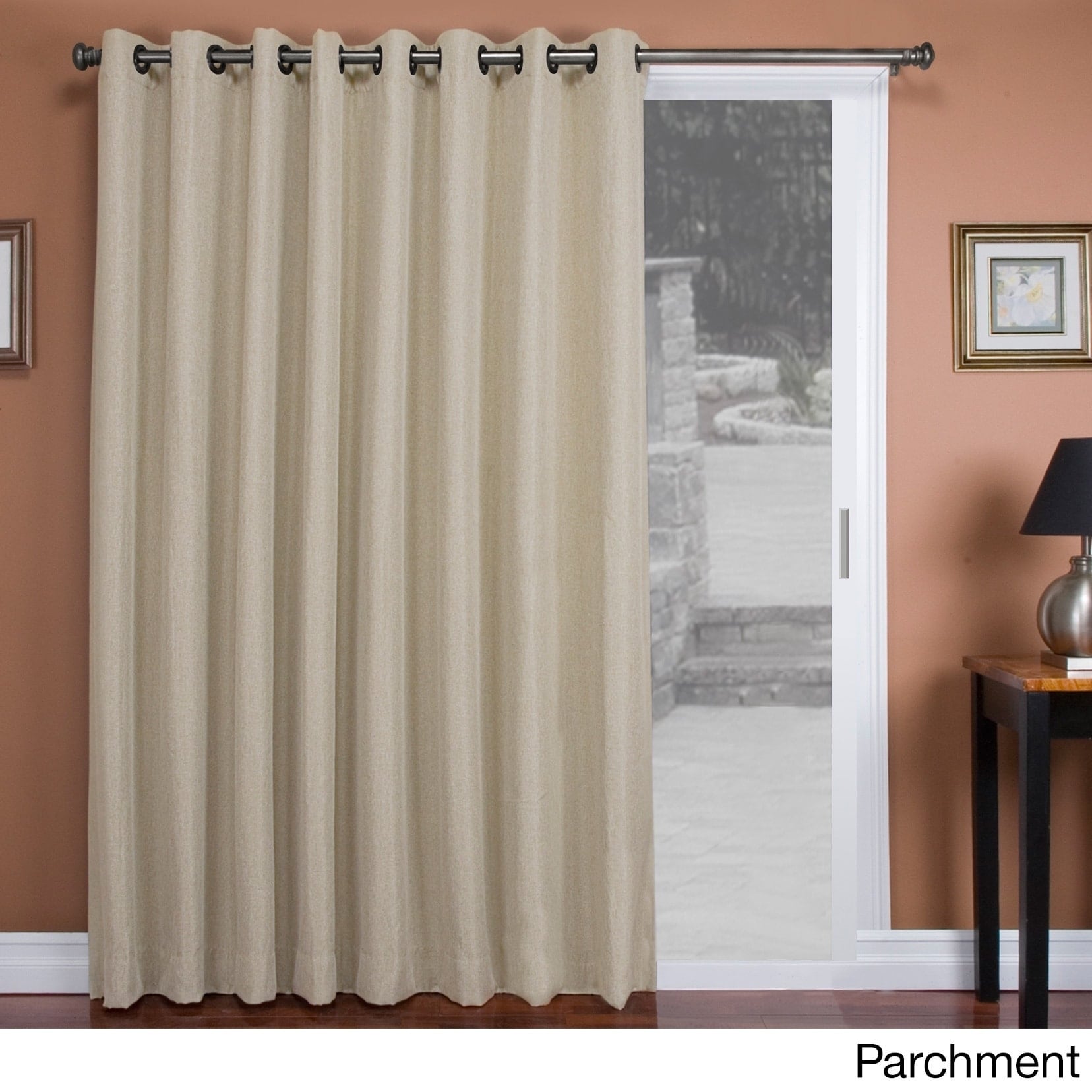 Tacoma Double Blackout Grommet Patio Curtain Panel